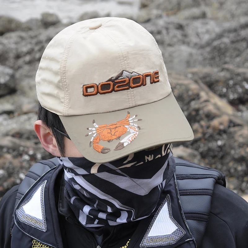 DOZONE – casquette de pêche de haute qualité, chapeau de pêche à plateforme professionnelle, avec Ventilation Anti-UV, nouvelle collection