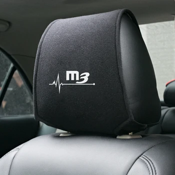 

1PCS Car seat headrest cover for Mazda M3 M6 CX 5 CX-5 CX3 Atenza Accessories Car Styling
