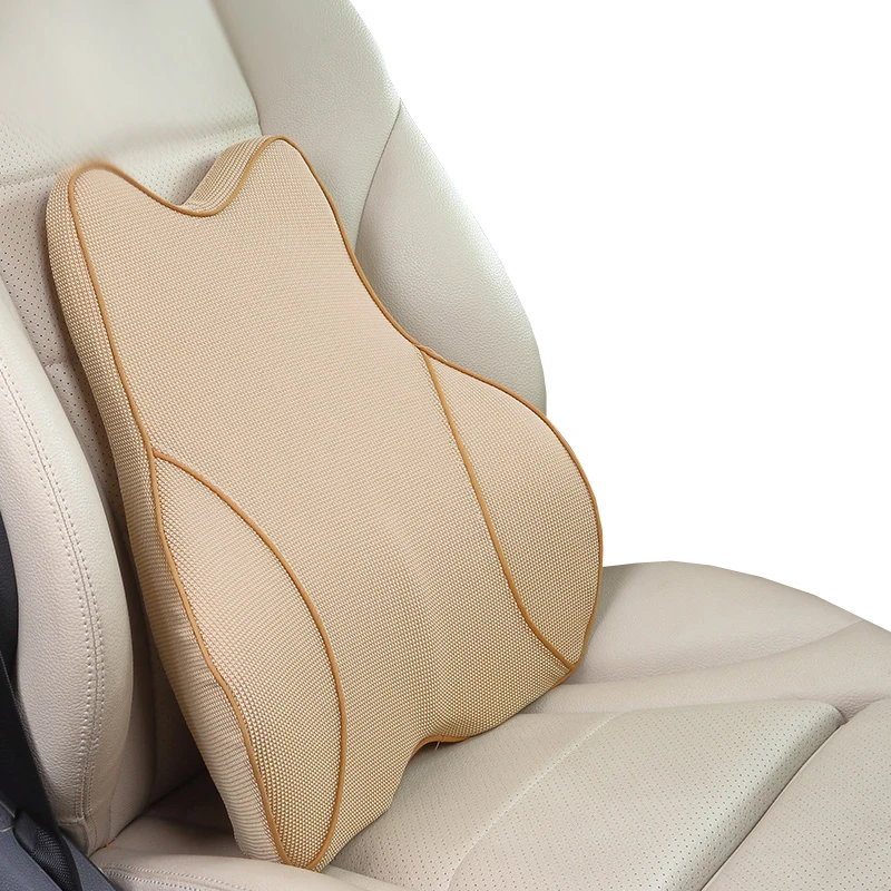 Car Lumbar Pillow driver Travel Pillow Bestrest Memory Foam Low Back Pain Lumbar  Pillow Car Accessories Relief Drive Pain - AliExpress