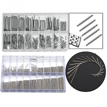 

3New Luxury Stainless Steel Metal Band Strap Link Cotter Pins Repair Tool Sets 18 Size 6mm-23mm