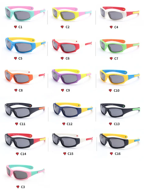 2020 небьющиеся Детские поляризационные солнцезащитные очки