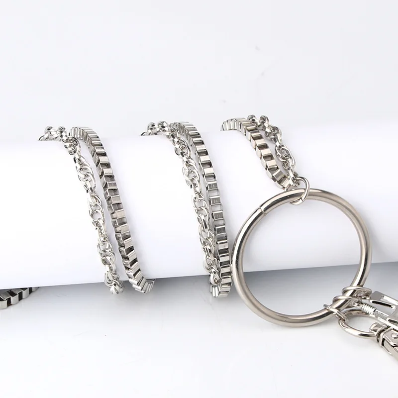 

UXN609 Women's fashion waist chain trend versatile pants chain