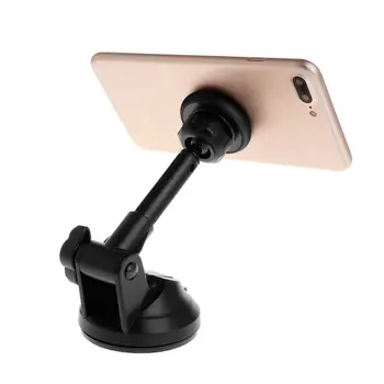 

Car Phone Holder Multifunction Rotating 360 Magnetic Telescopic Mount Bracket Stand Dash GPS Quick-snap for iPhone X 10 Samsung