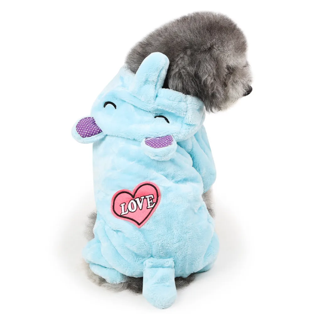 2020 Cute Dog Clothes for Chihuahua Pet Bear Pig Costume Puppy Hoodies Rabbit Dog Coat Jacket Rabbit Pajamas Clothes Pug Bulldog (13)