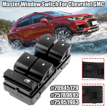 

#20945129 25789692 25951963 Master Window Lifter Control Switch Regulator Button For Chevrolet 2007-2013 For GMC Truck SUV