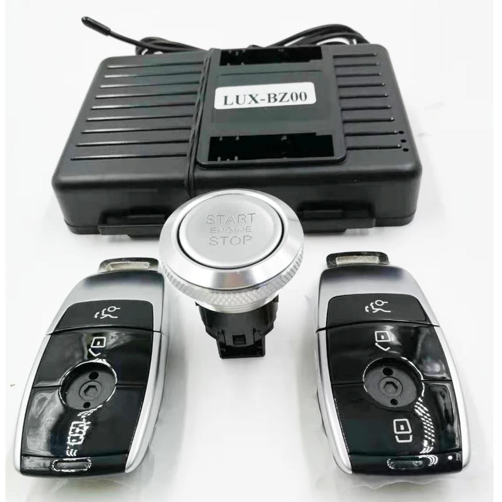 

For Mercedes Benz E Class W212 W211 Add Engine Push Start Stop Remote Starter Keyless Entry System New Smart Key Car Accessories