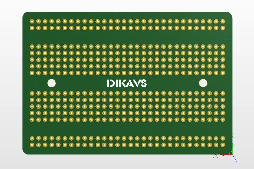 Универсальный макет для сварки с двойным размером печатная плата макетная