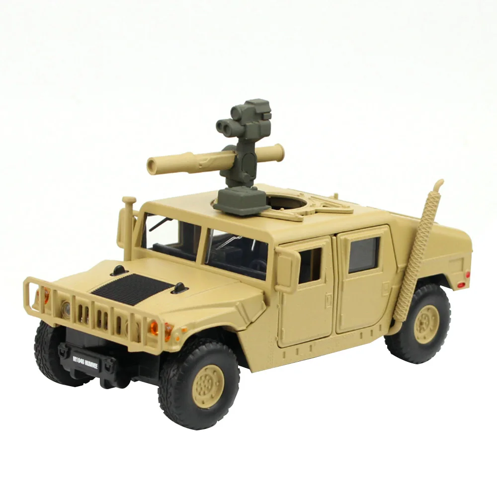 Масштабная модель автомобиля 1:32 военная игрушка военные силы внедорожник H1 со