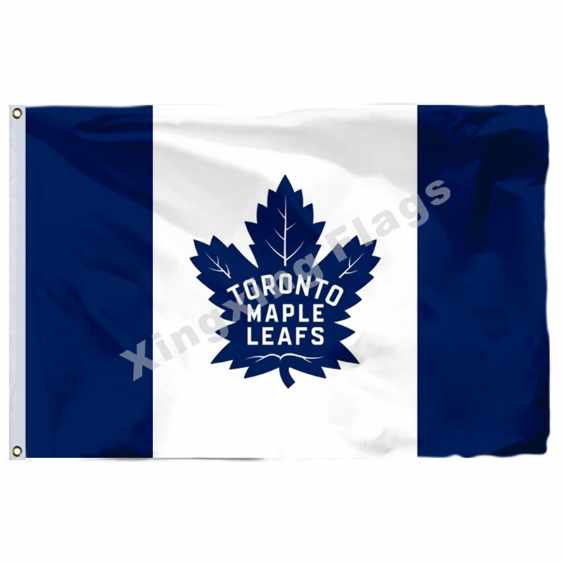 2017C1 Toronto Maple Leafs флаг полиэстер баннер Toronto Maple Leafs Летающий Размер логотип - Цвет: 2017C1