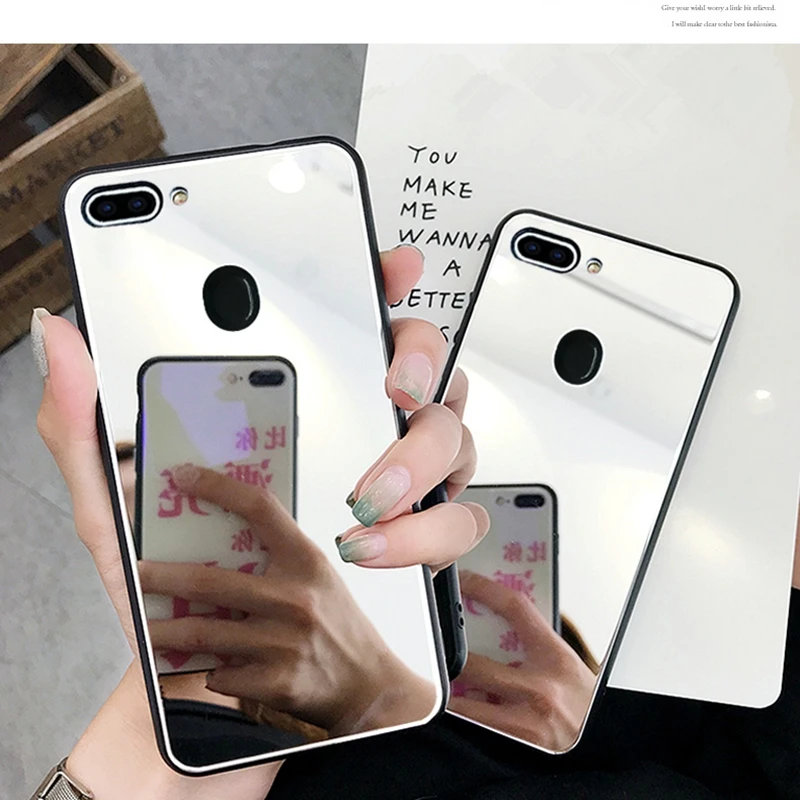 Зеркальный чехол с полным покрытием для Xiaomi Mi A1 A2 Lite MiA1 MIA2 REDMI 7A 6A 5A 5 Plus Pocophone F1 Note 6