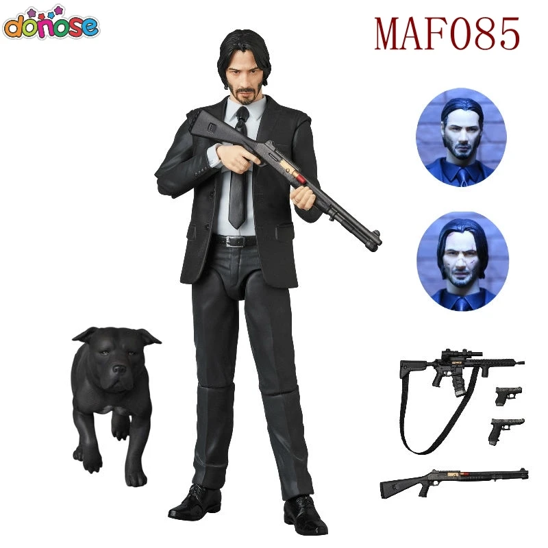 Новый фильм John Wick Keanu Reeves Mafex 070 /085 экшн фигурка Коллекционная модель детская