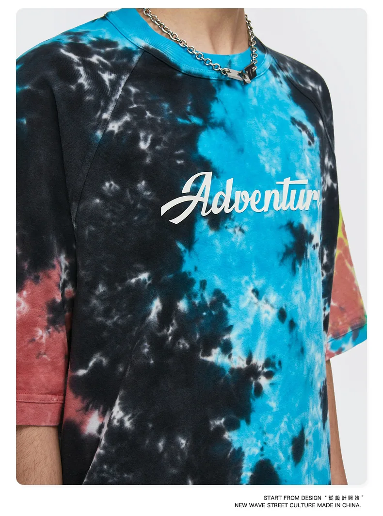 Kaus INFLATION Streetwear Tie Dye Kaus 