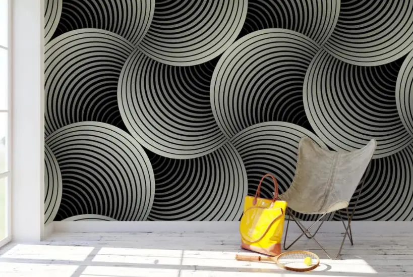 Пользовательские 3d обои красочные Абстрактные Художественные для детской