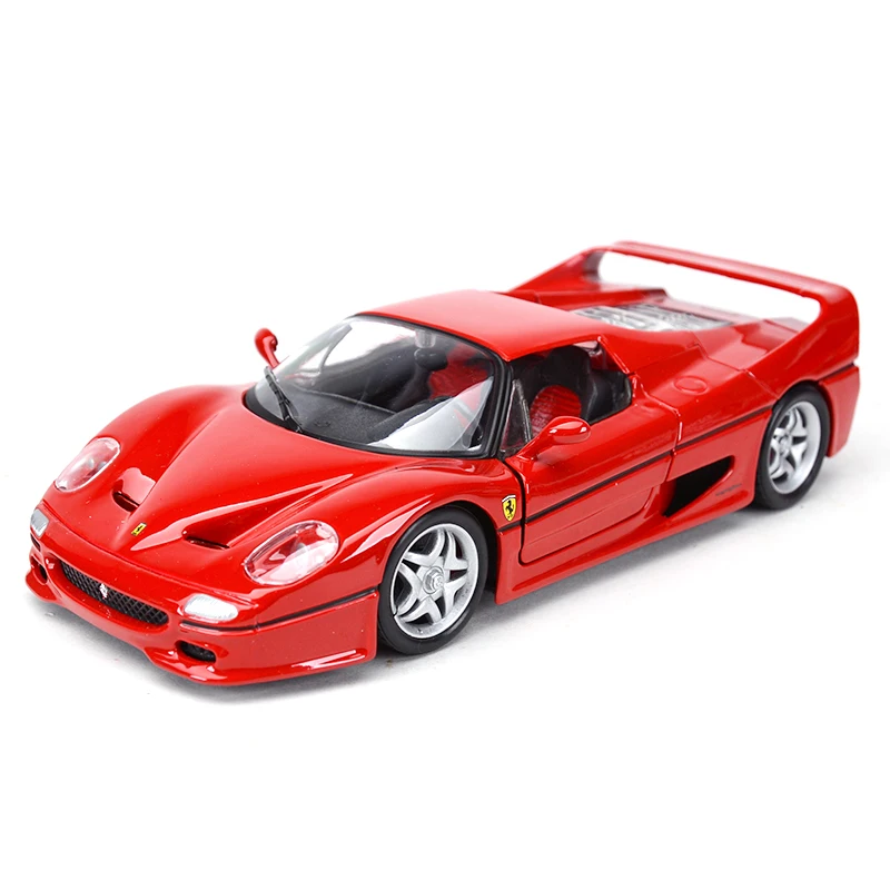 Bburago 1:24 488GTB California T 458Italia Enzo F12 F430 F50 спортивный автомобиль статическая литая модель сплава Модель автомобиля - Цвет: F50