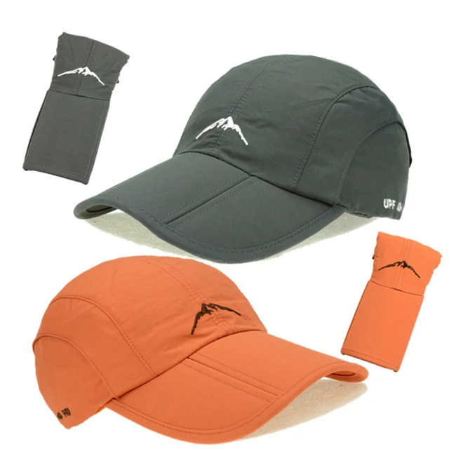 Spring Summer Outdoor Sport Baseball Cap Quick Drying Hat Unisex Waterproof Breathable Cap Foldable Cycling hat Sun Protection 5