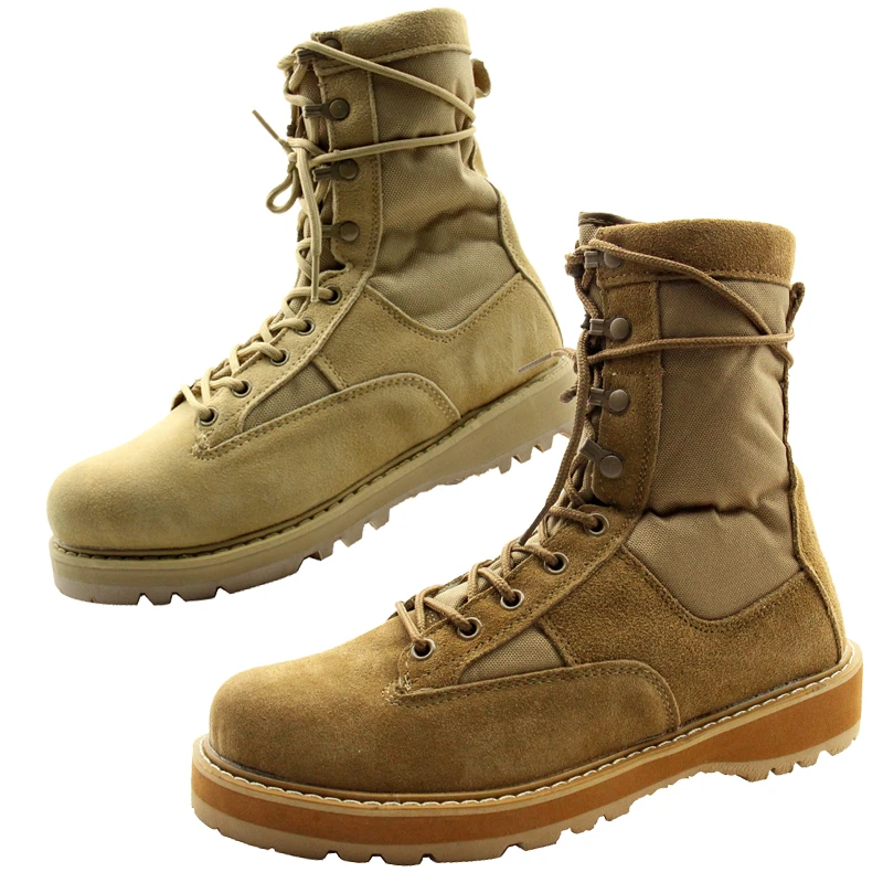 Los fanáticos del ejército americano con botas de desierto con suela de grava se pueden combinar con plantilla resistente a los pinchazos, Botas de al aire libre para hombres| | - AliExpress