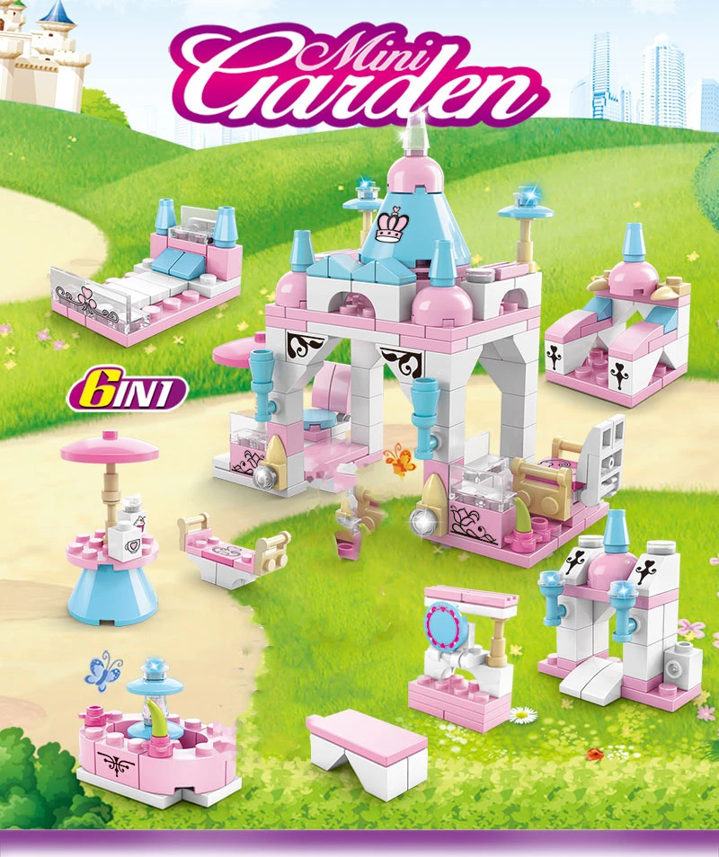 Children's Toys Building Blocks Friends Blocks Boys Girls Bricks Car Aircraft Excavator Crane City Building Engineering Vehicle (1)