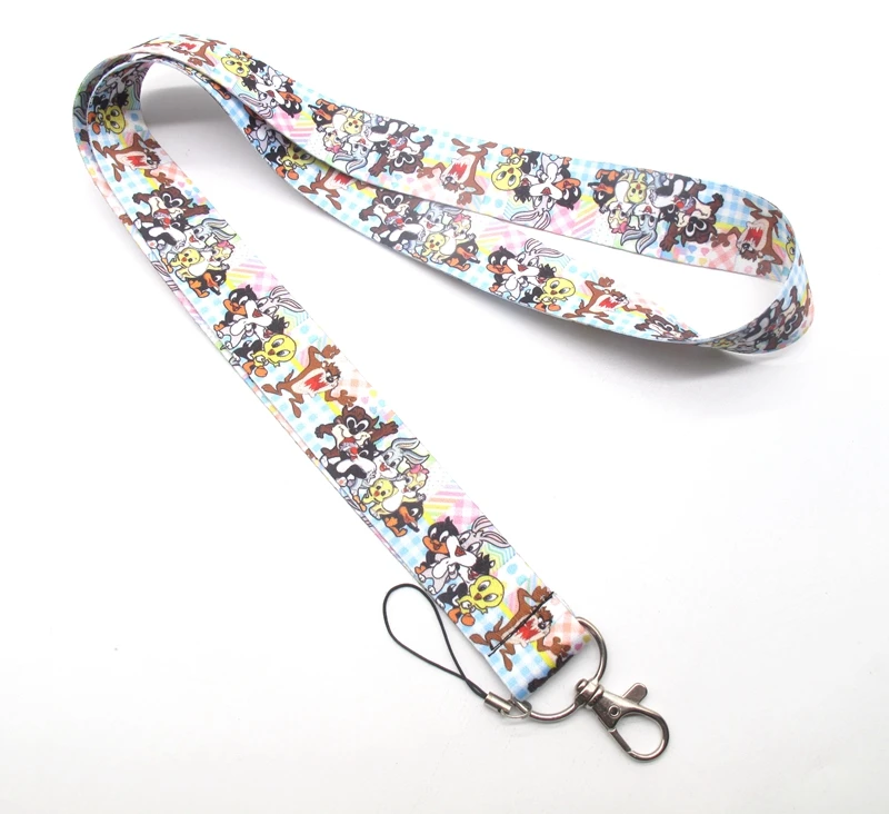 

New tweety bird cartoon Neck Lanyard keychain Mobile Phone Strap ID Badge Holder Rope Key Chain Keyrings