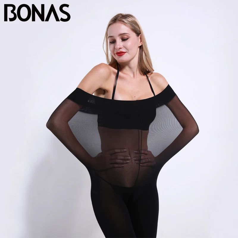 

BONAS 80D Tights Plus Size Autumn Velvet Seamless Pantyhose Warm Elasticity Not Fade Spandex Resistant Health Women's Stockings