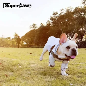 

Fashion Pet Dog Outdoor Jacket Raincoat Waterproof French Bulldog For Small Dogs Pets Clothes Schnauzer Chihuahua WHC02