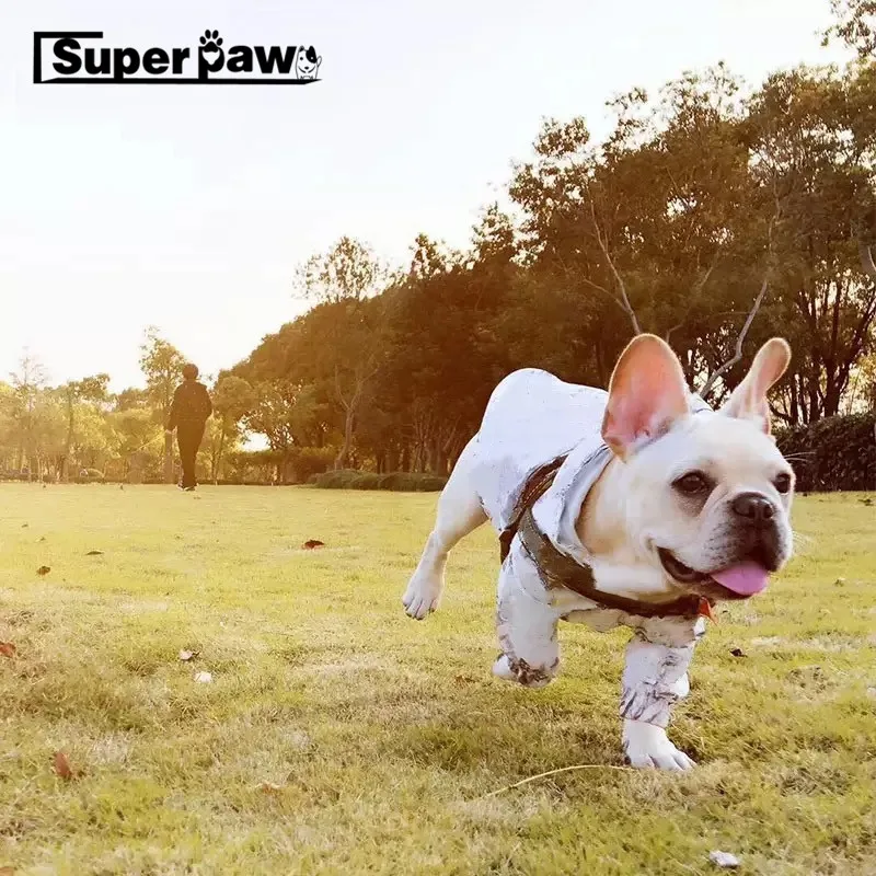Fashion font b Pet b font Dog Outdoor Jacket Raincoat Waterproof French Bulldog For Small Dogs