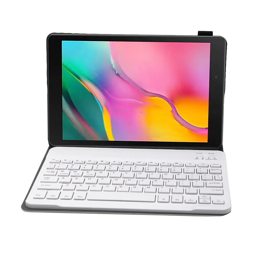 Чехол с клавиатурой Bluetooth для samsung Galaxy Tab S6, 10,5 дюймов, SM-T860, SM-T865,, чехол из искусственной кожи, беспроводная клавиатура, чехол для планшета