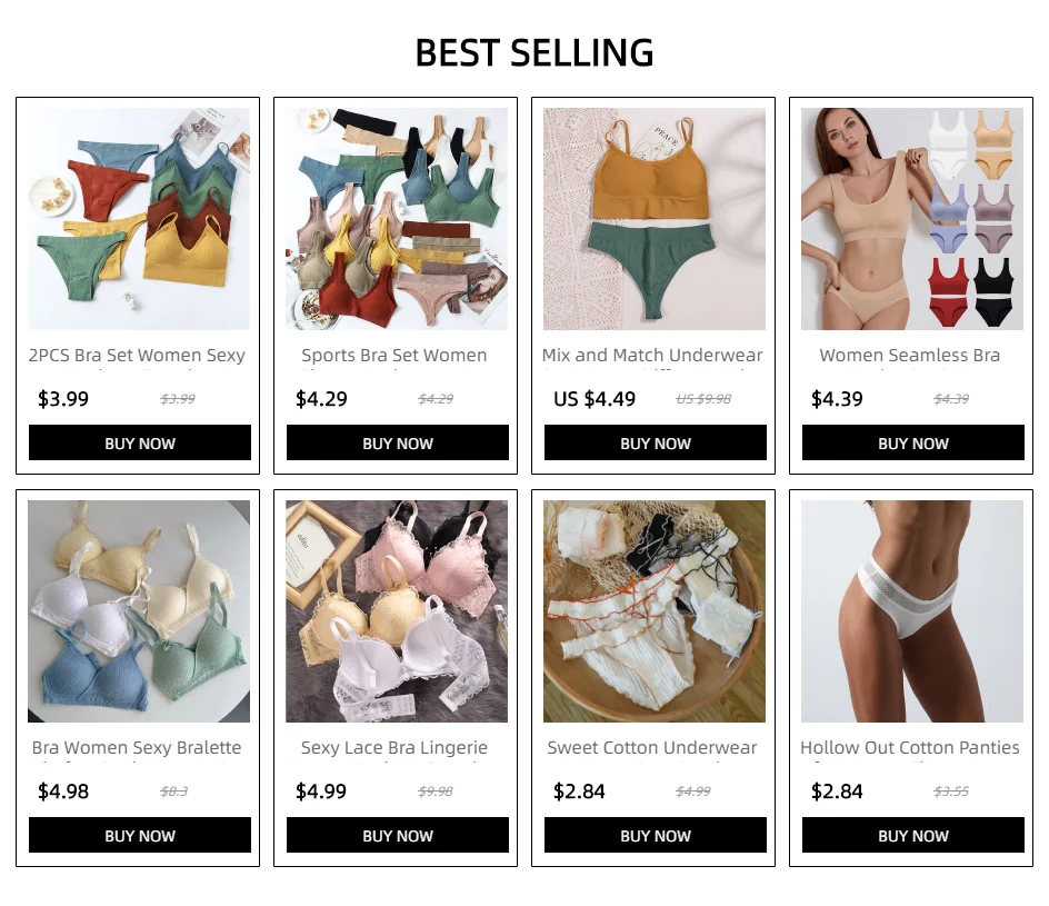 CHRLEISURE Lingerie Set Women's Underwear Bra Brief Suit Female Crop Top Panties Intimates Accessories underwear set