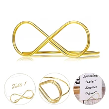 

20pcs Table Number Holder StandsMetal Table Number Stands Name Setting Place Card Holders for Wedding Party Number Paper Menu