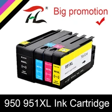 HTL для hp 950XL для 951XL для hp 950 чернильный картридж 950 951 hp Officejet Pro 8600 8610 8615 8620 8630 8625 8660 8680 принтер