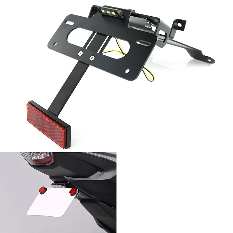 

For Honda CB1000R 2018 2019 2020 Motorcycle Rear Tail Tidy Fender Eliminator kit License Plate Holder Bracket Aluminum Black