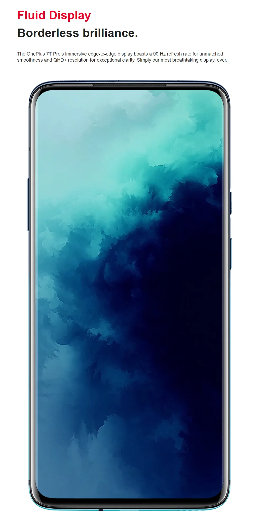 Универсальная ПЗУ Oneplus 7T Pro Snapdrago 855 Plus Dual SIM 8 ГБ/12 Гб ОЗУ 256 Гб ПЗУ UFS 3,0 48 МП OIS 2K 90 Гц экран всплывающая фронтальная камера