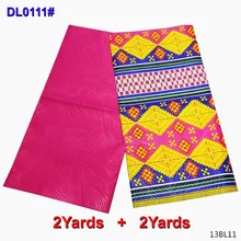 LIULANZHI африканская восковая ткань s новая многоцветная полиэфирная восковая ткань для платья 4 ярдов Анкара восковая печать 13BL01-13BL25