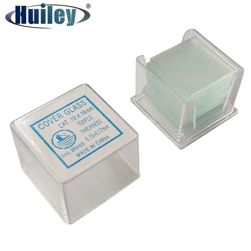100 шт. стеклянная крышка для микроскопа 18 х18 мм|microscope slides|microscope cover slipcover slip |