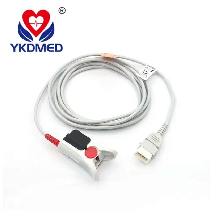 2pcs/pack Wholesale BCI adult finger clip spo2 sensor with high quallty CE and ISO 13485 certificates |