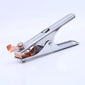 

Welding machine 300A chrome plated grounding clip iron Dutch type grounding clip 300A chrome plated