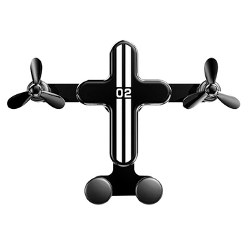 

Car Phone Holders Outlet Air Magnetic Air Conditioning Mobile Phone Bracket Propeller Gravity Bracket for iPhone/HuaWei/SAMSUNG