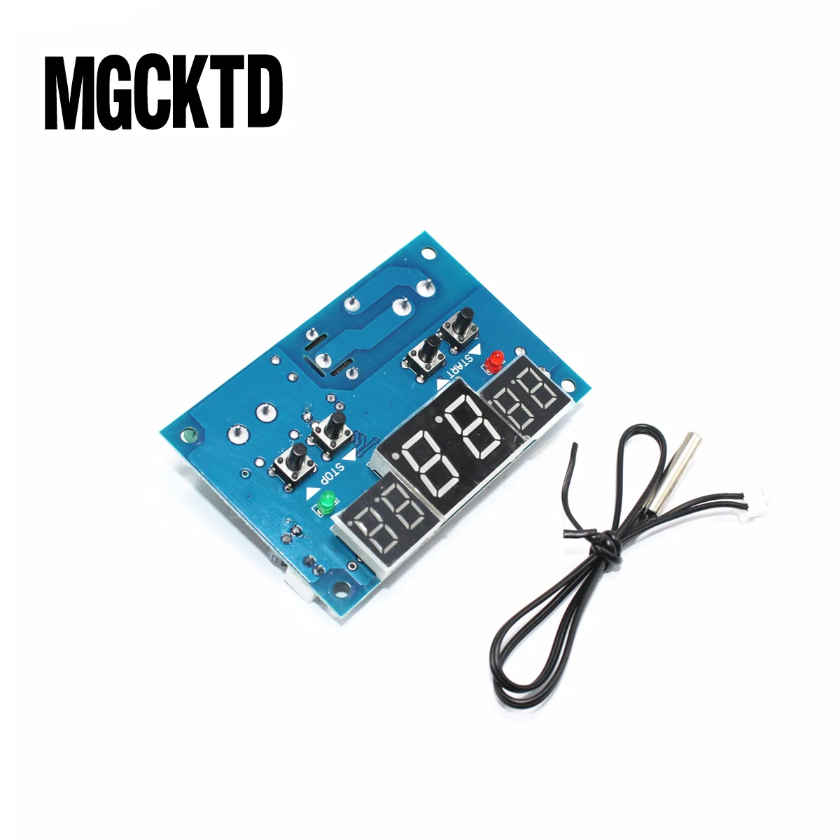 Dc12V Termostato Digitale Inteligente Termostato Regulador De Temperatura Con Sensore Ntc W1401 Pantalla Led