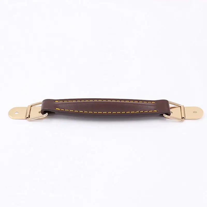 Amplifier Leather Handle Strap For Marshall AS50D AS100D Guitar AMP Speaker Cabinet(Brown)