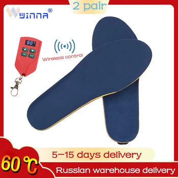 

2000mAh Electric Heated Ski Shoe Insoles Usb Warmer Heat Heater for Women Men Shoe Winter Snow Sports Work Thermal Foot Warmer