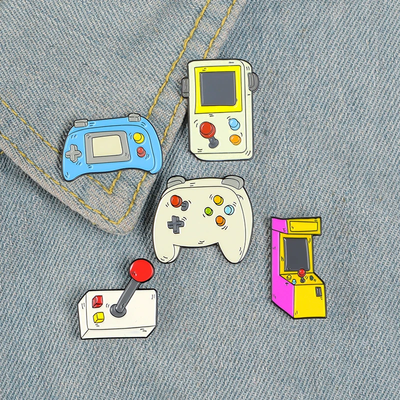 Arcade Custom Smalto Pin Tabletop Bartop Game Spille Retro Video Game Badge Console Controller Gameboy Gifts Drop Shipping
