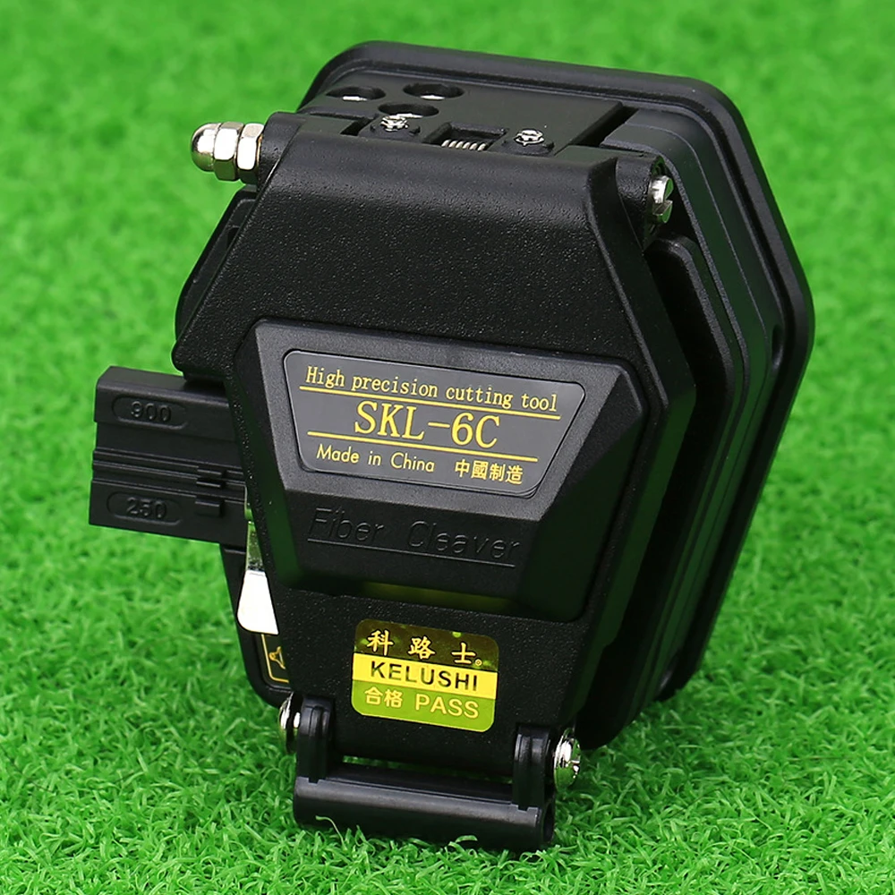 

Optic Fiber Cleaver SKL-6C Cable Cutting Tool High Accurancy Fiber Cleavers for Cold Connection Hot Melt
