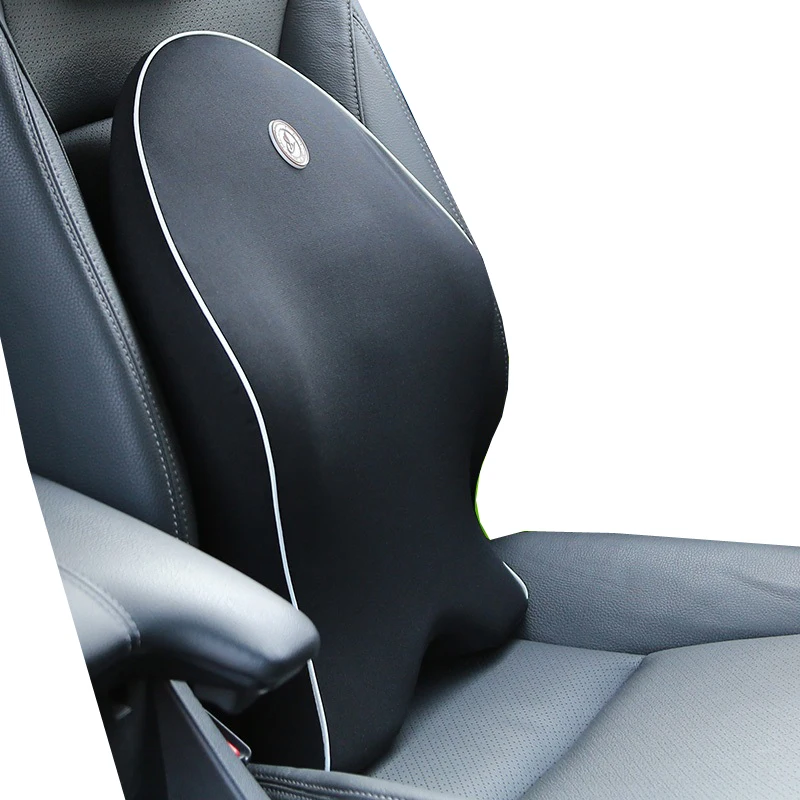 Comfort Car Seat Lumbar Support Cushion Memory Foam Back Support