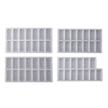 

Domino Resin Molds Domino Epoxy Resin Molds Silicone Domino Game Mold Domino DIY H8WF