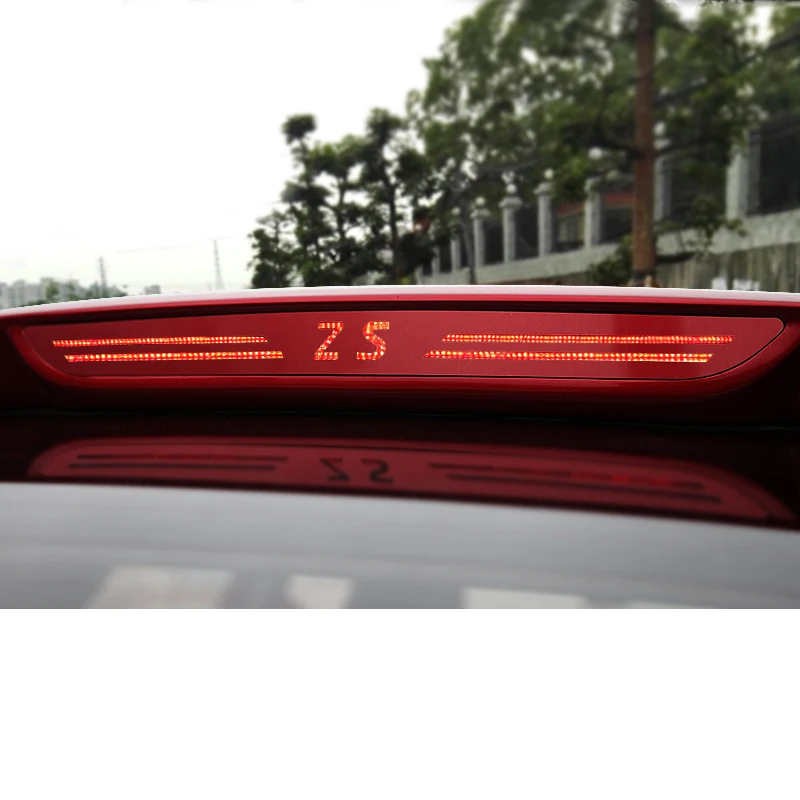 Us 16 56 28 Off Lsrtw2017 For Mg Zs Car Rear Brake Light Strip Trims Decorative Interior Mouldings Accessories 2018 2019 2020 In Interior Mouldings