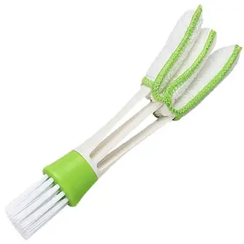 

Double-headed Car Air Conditioner Air Outlet Cleaning Brush Instrument Panel