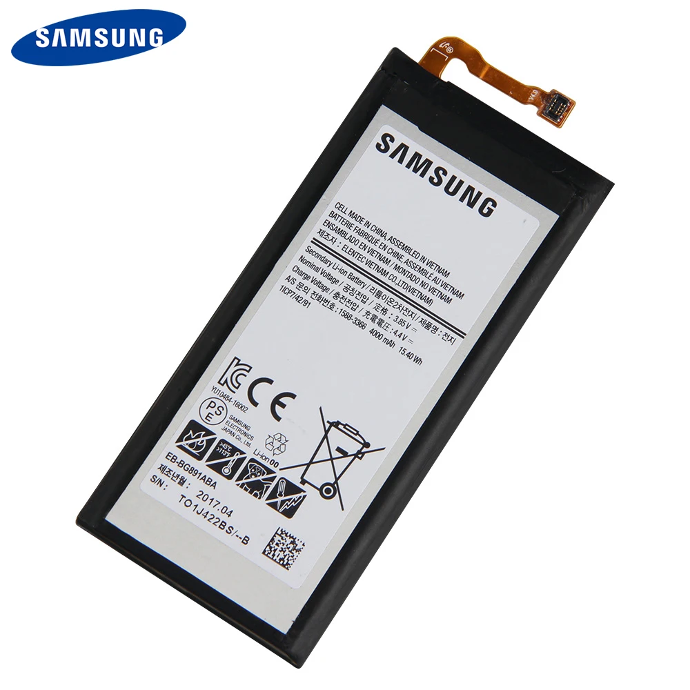 Оригинальная Аккумуляторная батарея Samsung телефон GALAXY S7 Active G891F G891A G891L G891 G891V