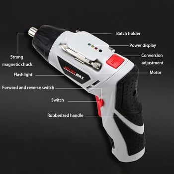 

Multi-function Electric Screwdriver House Power Tools 4.8V 600mAh 220-240V