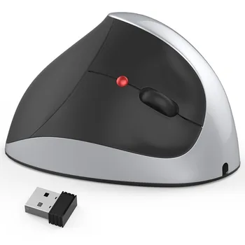 

Bkscy 6D Vertical Mouse 2.4GHZ 2400dpi Wireless Mouse Game Optical Ergonomic Design Vertical Usb Mice For Pc Laptop Games