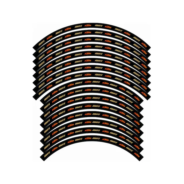 Humaart Dirt Bike Wheel Rim Sticker Tape 21 X 18 21 X 18 Inches Off Road Vinyl Decal For Mx Dirt Bike Off Road Motorcycle Decals Stickers Aliexpress