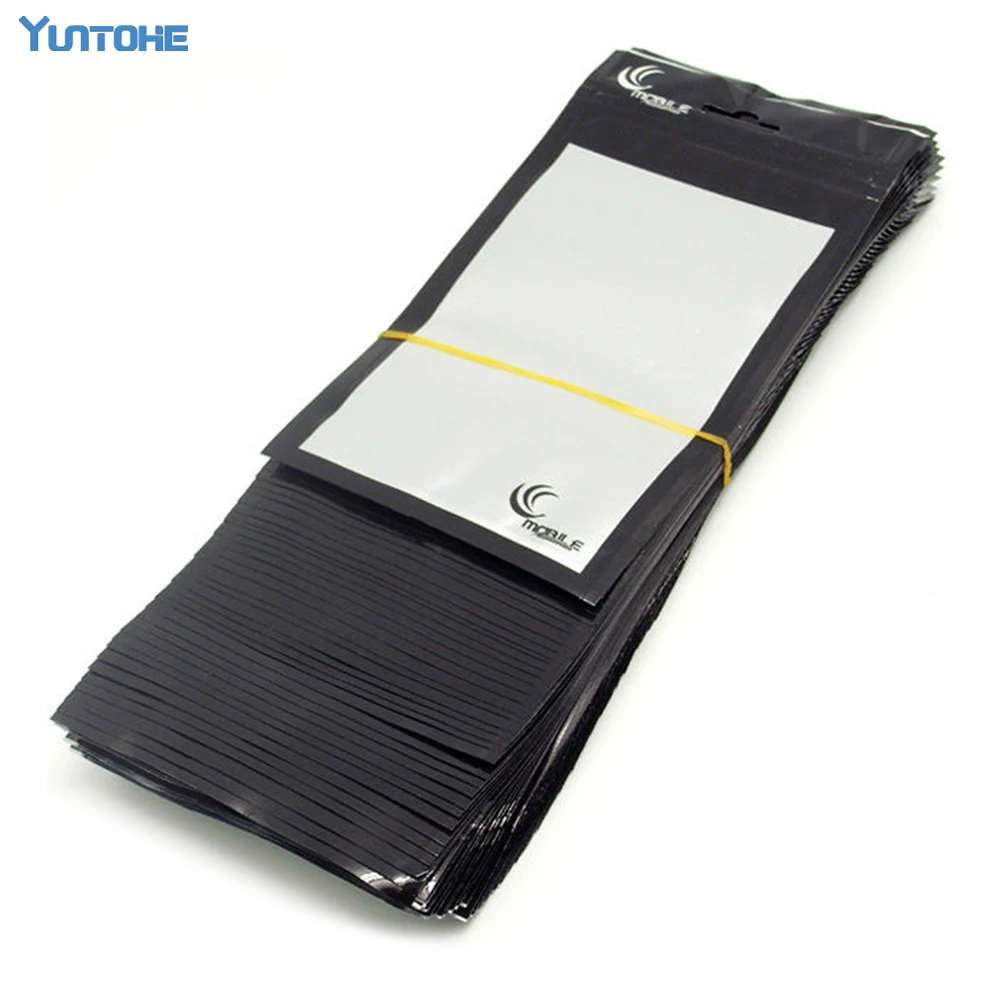 Розничная упаковка пластиковая молния поли сумка для iPhone 5G 5C Samsung Galaxy S3 S4 S5 Note 2 3 4